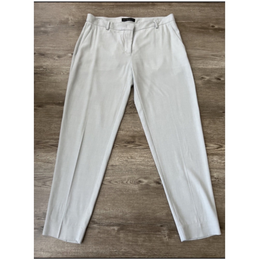 Fabiana Filippi Tapered Ankle Dress Pant Womens US 8 Wool Blend Italian Luxury